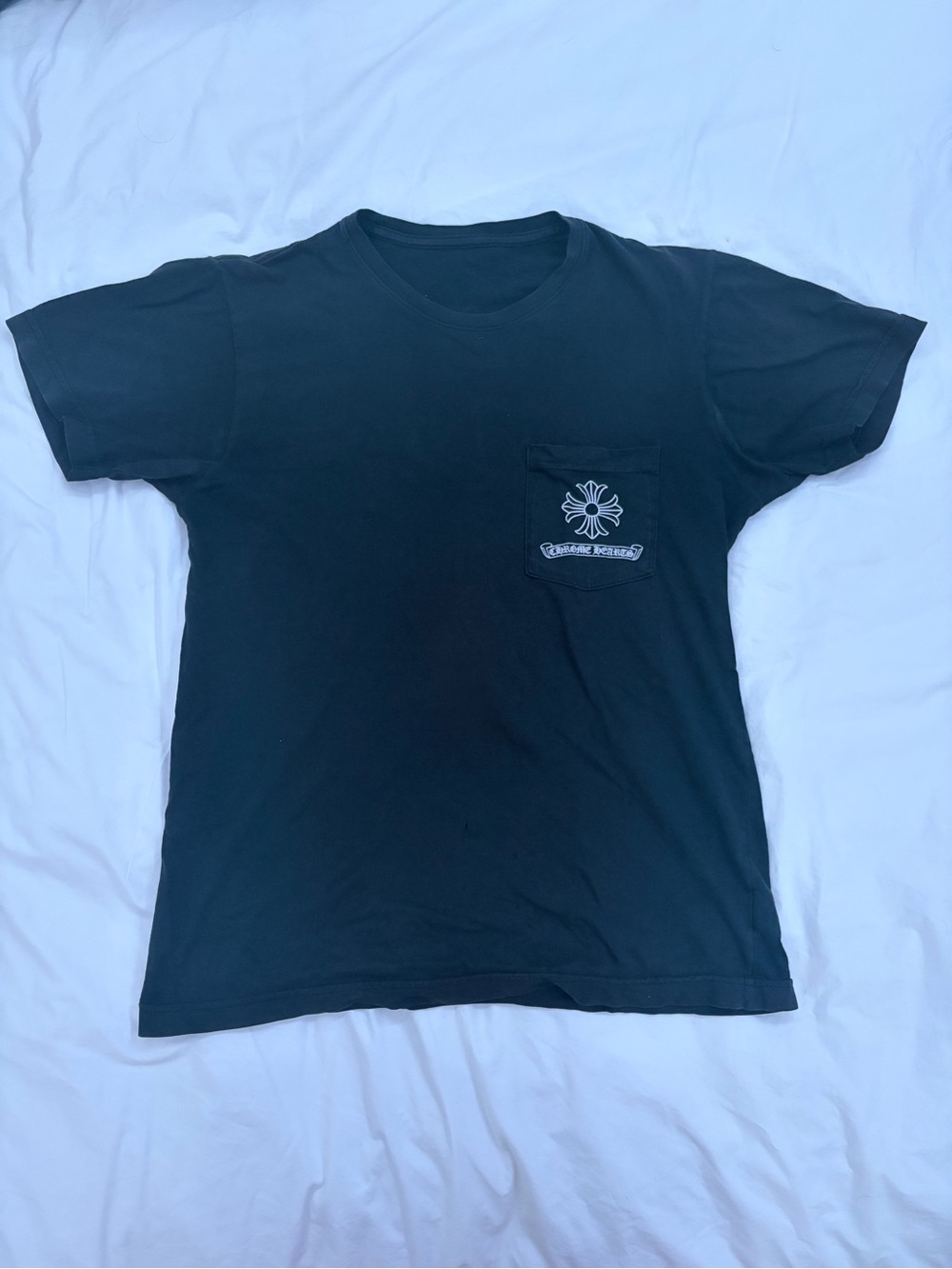 Chrome Hearts Black Pocket Dagger Tee